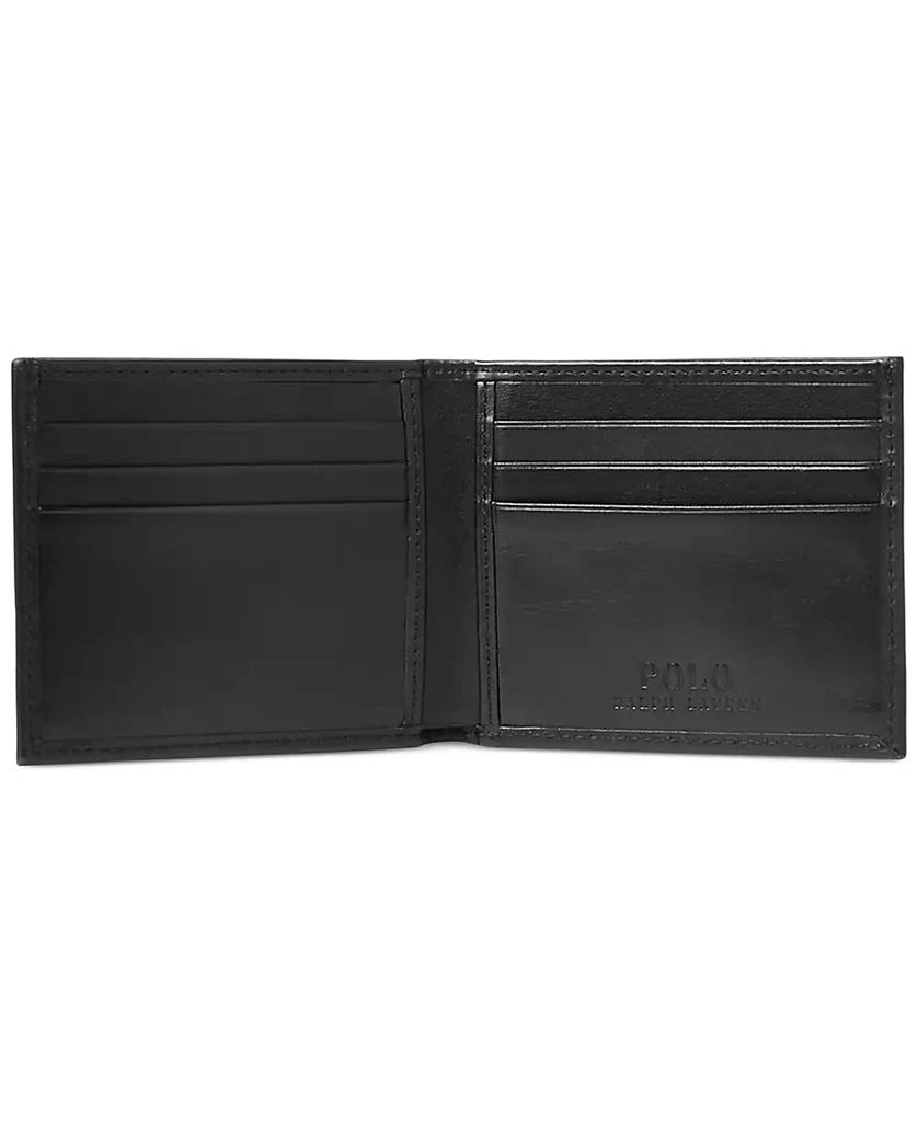 商品Ralph Lauren|Men's Burnished Leather Billfold,价格¥476,第2张图片详细描述