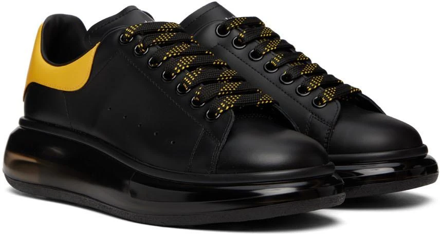 商品Alexander McQueen|Black Oversized Sneakers,价格¥2314,第4张图片详细描述