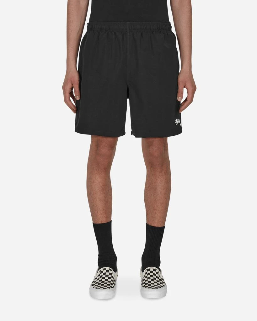 商品STUSSY|Stock Water Shorts Black,价格¥633,第1张图片