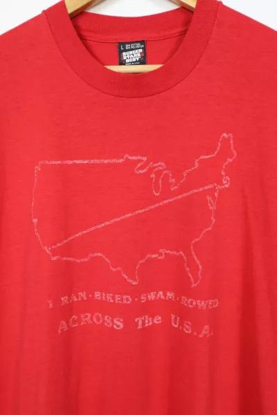 Vintage Across USA Tee商品第2张图片规格展示