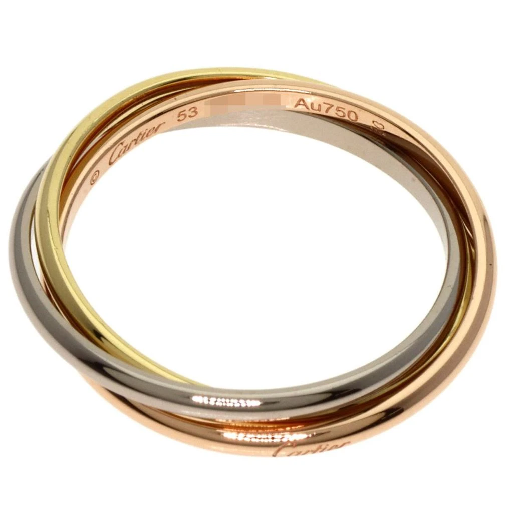 商品[二手商品] Cartier|Trinity pink gold (18K) gold (18K) yellow gold (18K) Band Ring (Pre-Owned),价格¥16062,第3张图片详细描述