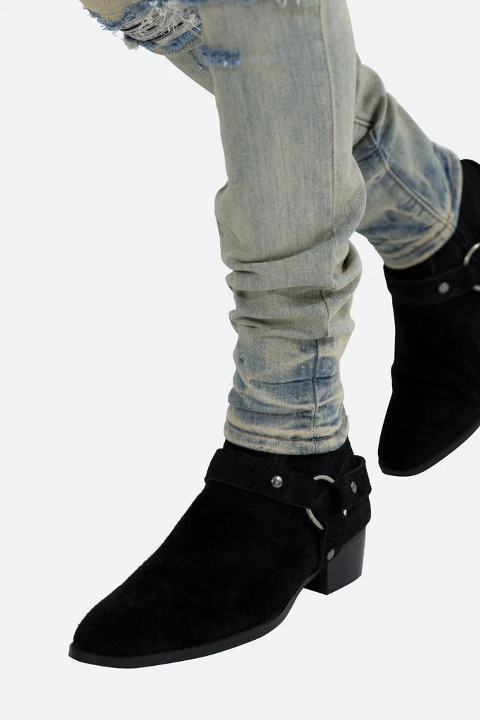 X165 Paisley Skinny Denim - Blue/Black 商品
