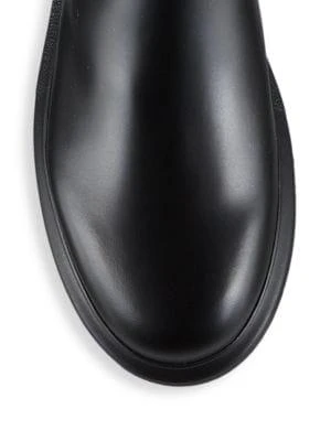 商品Alexander McQueen|Treadslick Gradient Leather Chelsea Boots,价格¥1440,第4张图片详细描述