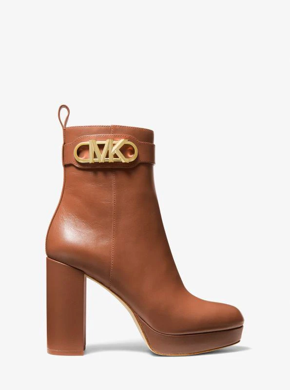 商品Michael Kors|Parker Leather Platform Boot,价格¥338,第2张图片详细描述