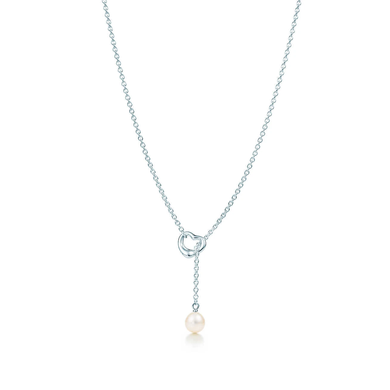 95新蒂芙尼 Tiffany & Co 蒂芙尼 艾尔莎·佩雷蒂（ElsaPeretti®）心扉珍珠项链  商品