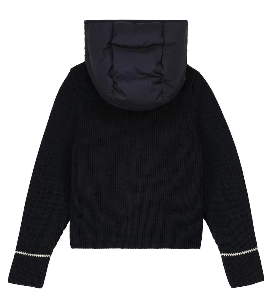 商品Moncler|Knit-sleeve down jacket,价格¥3048,第2张图片详细描述