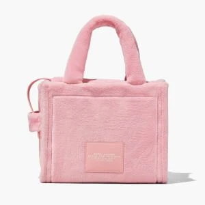 商品Marc Jacobs|Marc Jacobs Women's The Mini Tote Bag Terry - White,价格¥1735,第3张图片详细描述