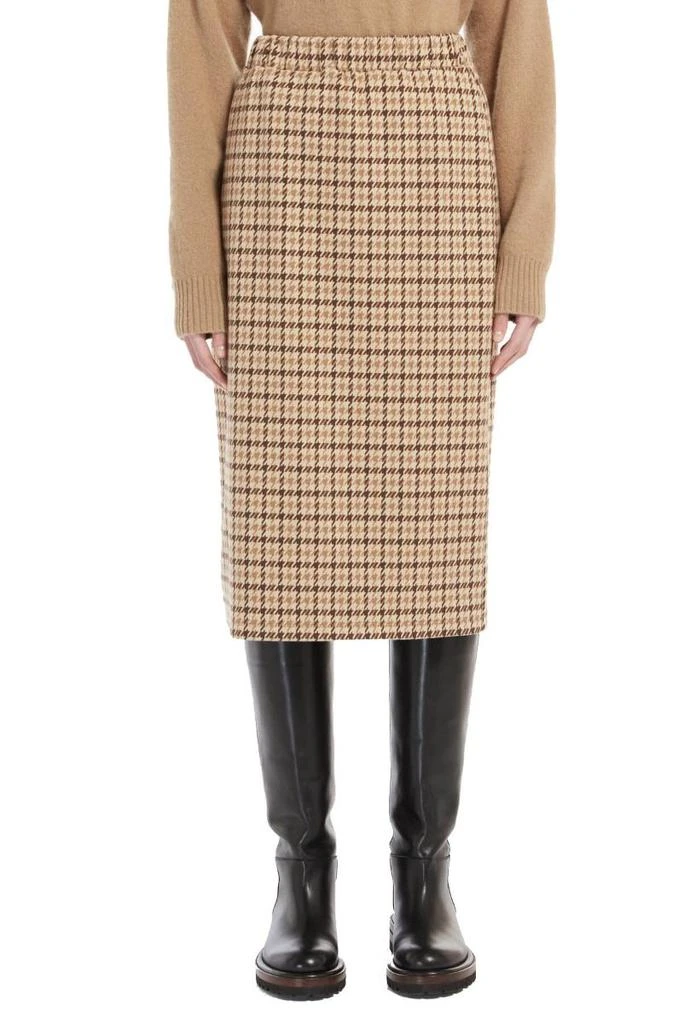 商品Weekend Max Mara|Weekend Max Mara Fatima Skirt - Camel,价格¥1019,第1张图片