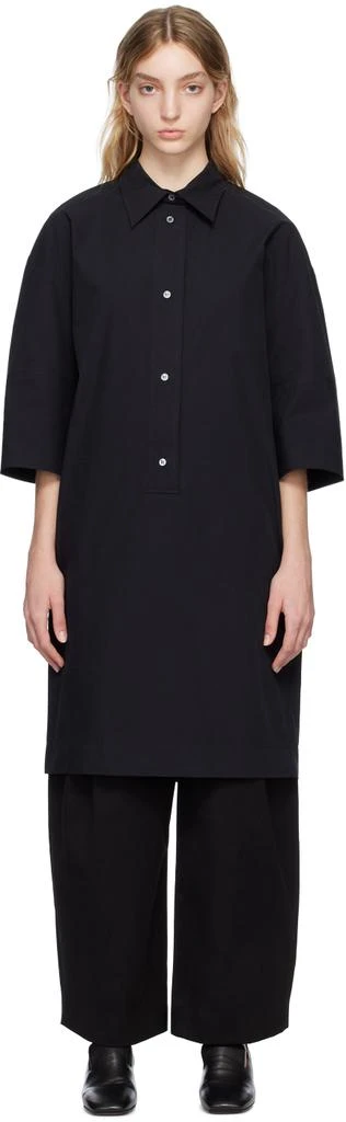 商品Studio Nicholson|Navy Albion Midi Dress,价格¥1819,第1张图片