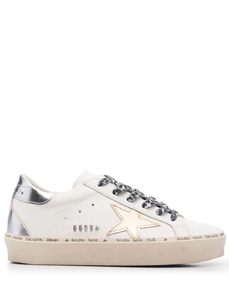 商品Golden Goose|GOLDEN GOOSE Hi Star leather sneakers,价格¥3202,第1张图片