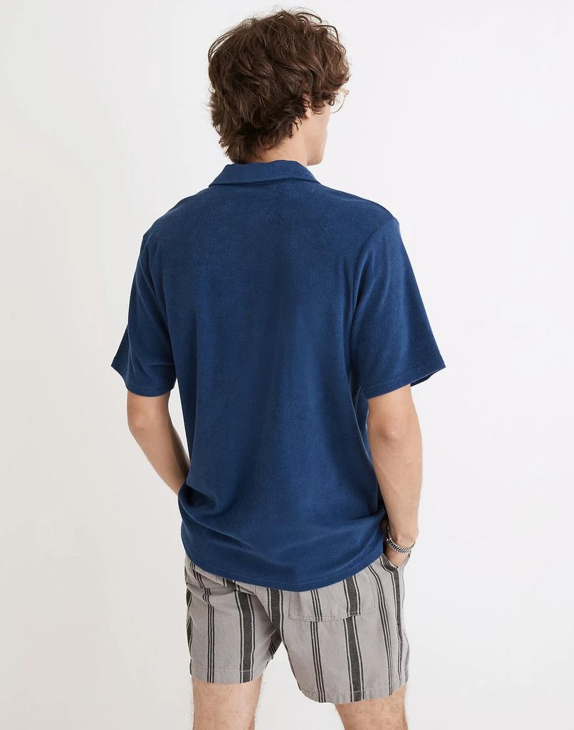 商品Madewell|Terry Cloth Polo Shirt,价格¥319,第3张图片详细描述