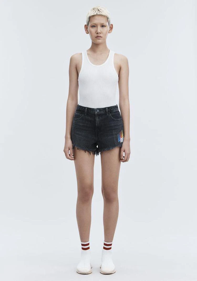 商品Alexander Wang|SPONSORED BITE SHORTS,价格¥738,第2张图片详细描述