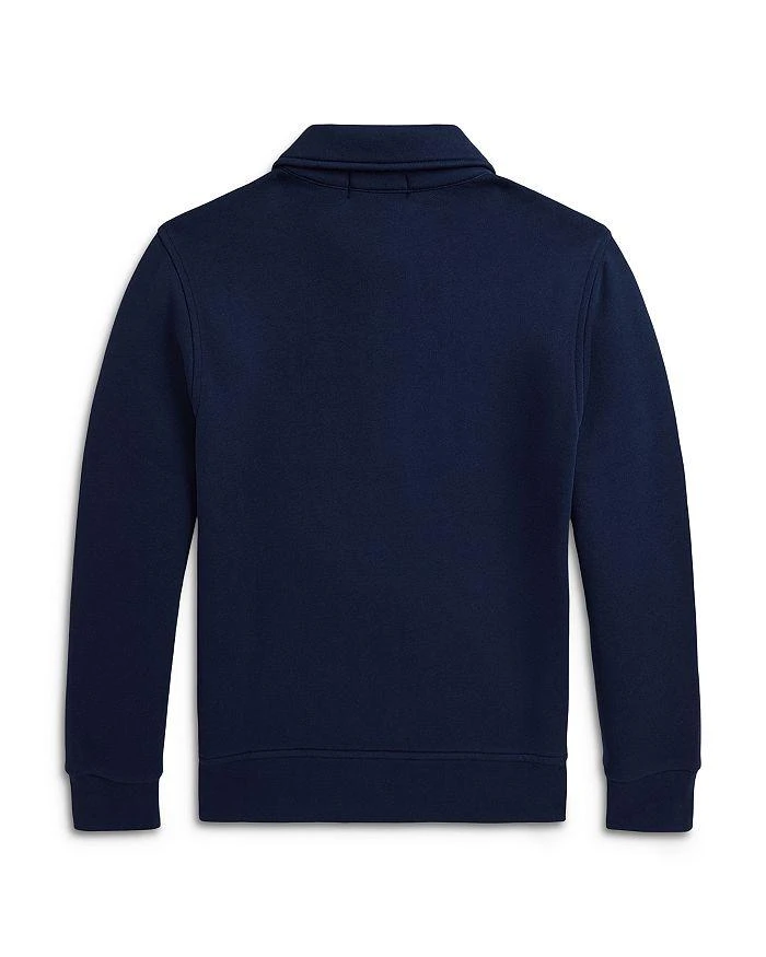 商品Ralph Lauren|Boys' Fleece Quarter Zip Pullover - Little Kid, Big Kid,价格¥339,第2张图片详细描述