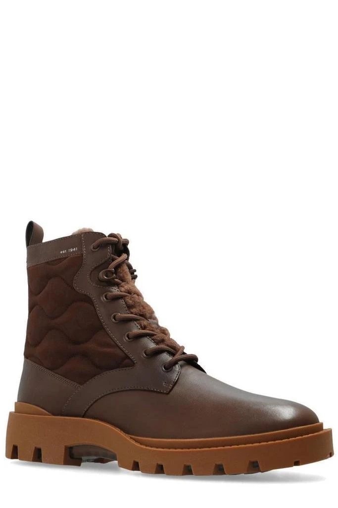 商品Coach|Coach Citysole Quilted Lace-Up Boots,价格¥1049,第2张图片详细描述