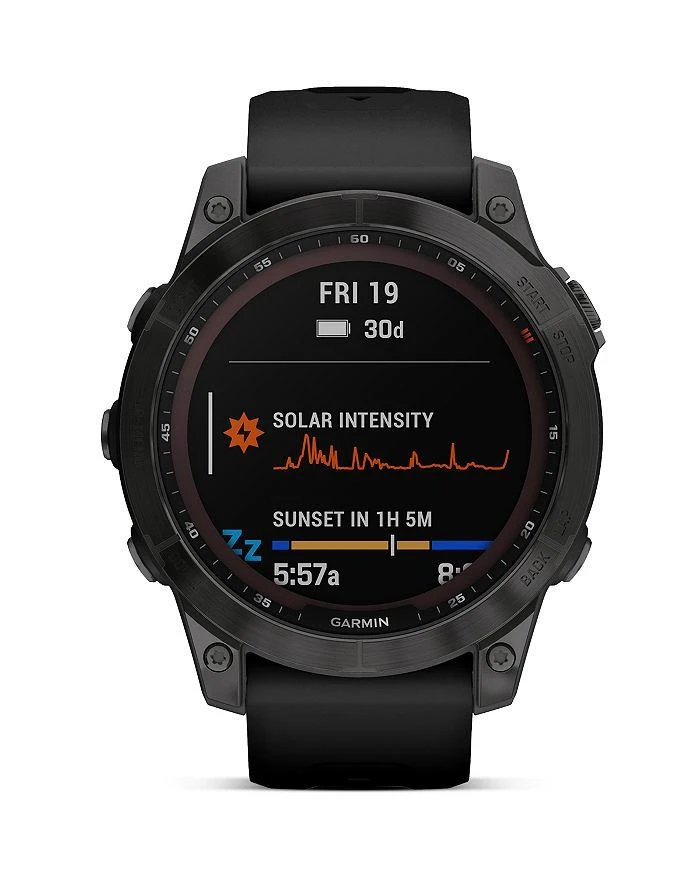 商品Garmin|fenix® 7 Sapphire Solar Smartwatch, 47mm,价格¥6731,第1张图片