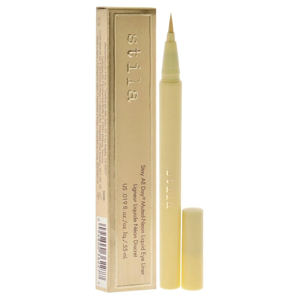 商品Stila|Stay All Day Muted-Neon Liquid Eye Liner - Mellow Yellow by  for Women - 0.019 oz Eyeliner,价格¥234,第3张图片详细描述