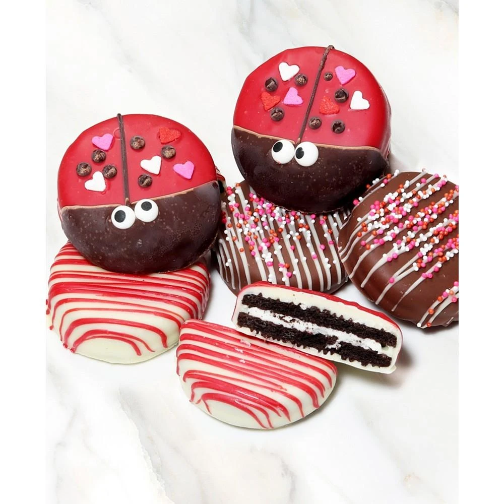 商品Chocolate Covered Company|Love Bug Belgian Chocolate Covered Oreo Cookies - 12 Pc,价格¥260,第2张图片详细描述