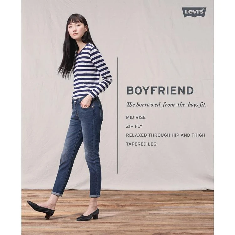 商品Levi's|Boyfriend修身牛仔裤,价格¥299,第4张图片详细描述