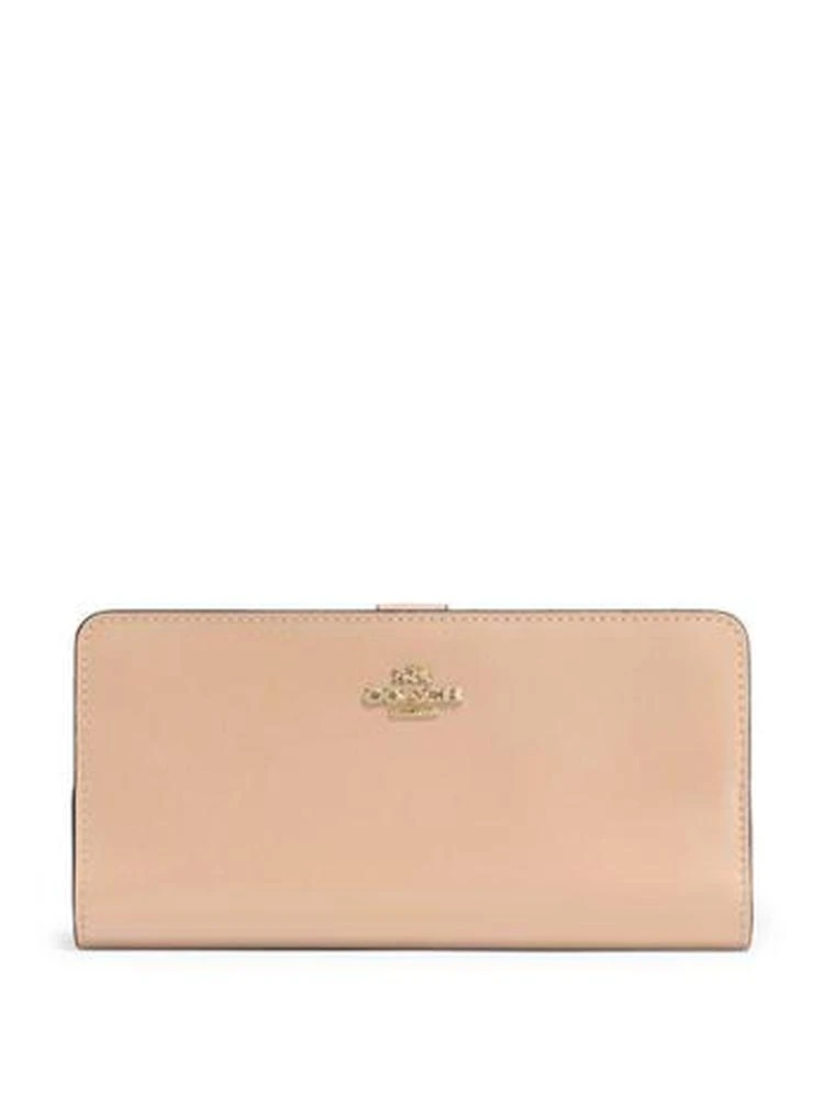 商品Coach|Coach - Skinny Leather Wallet,价格¥1130,第1张图片