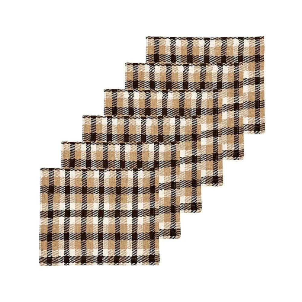 商品C&F Home|C F Home Dunmore Plaid Cocoa Placemat, Set of 6,价格¥553,第2张图片详细描述