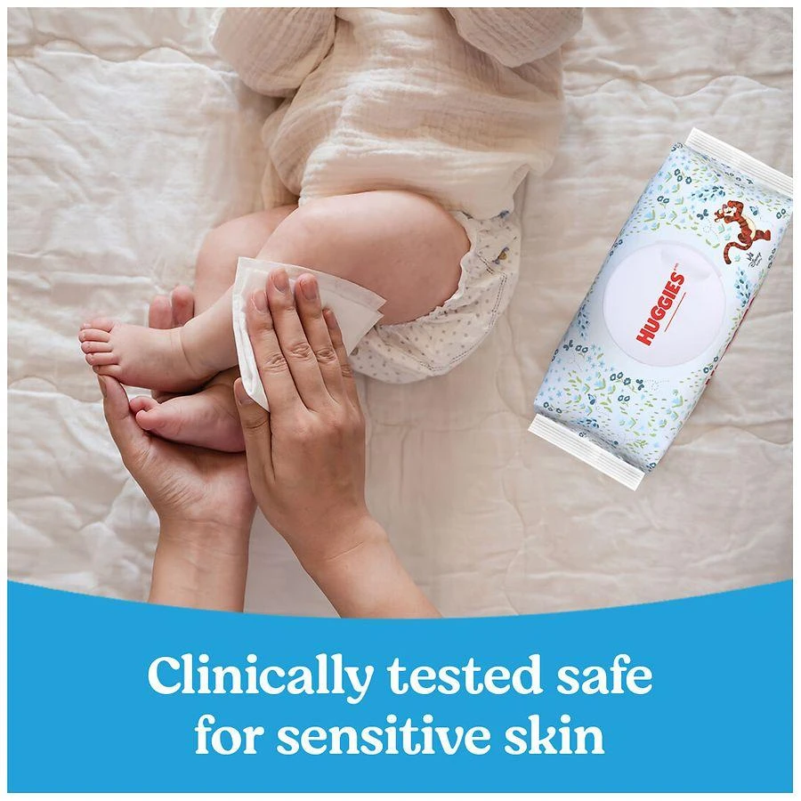 商品Huggies|Scented Baby Wipes Cucumber, Aloe and Vitamin E, 56,价格¥25,第4张图片详细描述
