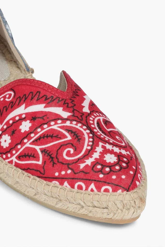 商品MANEBÍ|Paisley-print canvas espadrilles,价格¥531,第4张图片详细描述