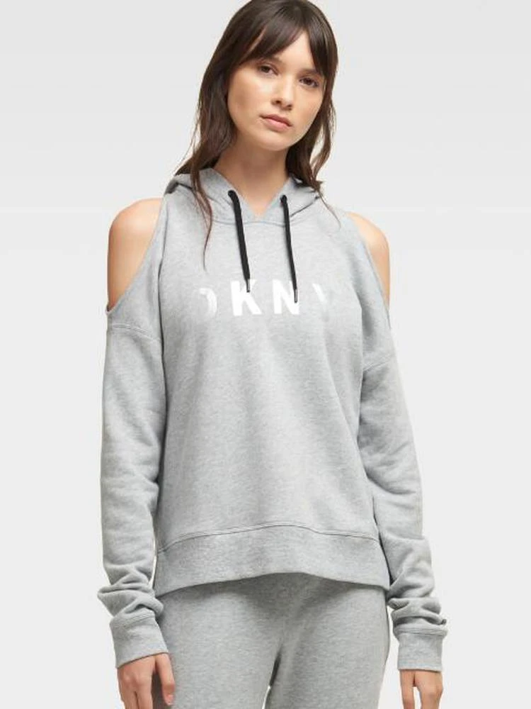 商品DKNY|露肩连帽上衣,价格¥369,第4张图片详细描述