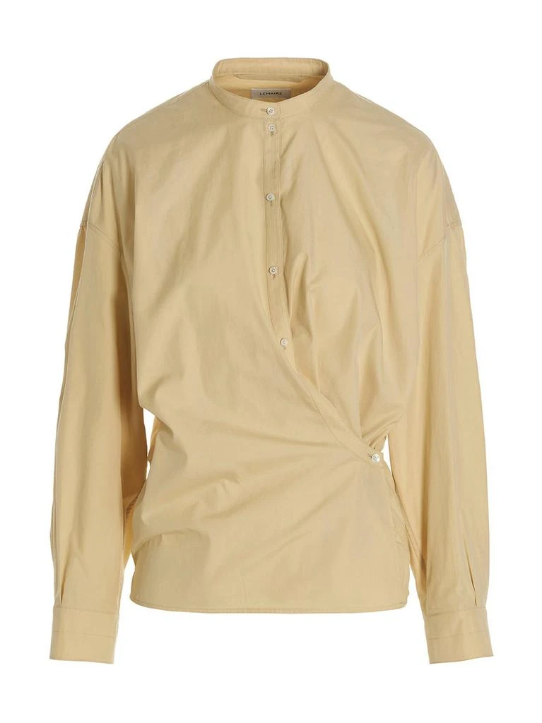 商品Lemaire|Lemaire Twisted Straight Collared Button-Up Shirt,价格¥2109,第1张图片