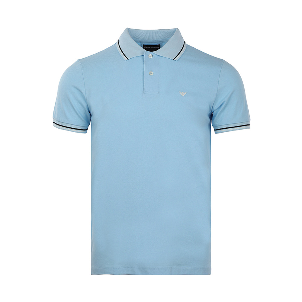 EMPORIO ARMANI 男浅蓝短袖T恤 8N1FB3-1JPTZ-0781商品第1张图片规格展示