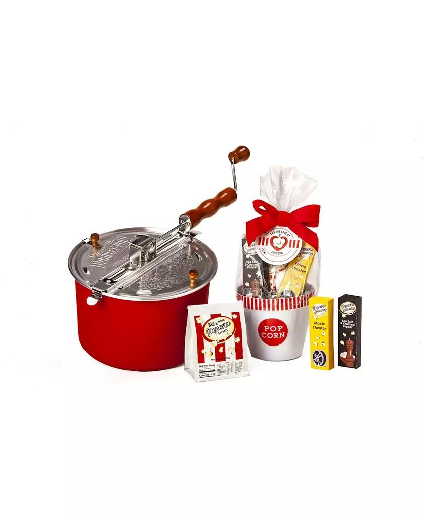 商品Wabash Valley Farms|For the Love of Popcorn Red Whirley Pop Gift Set,价格¥359,第1张图片