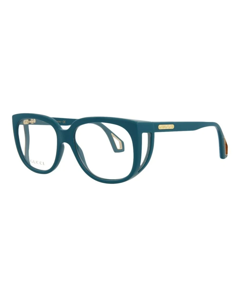 商品Gucci|Square-Frame Injection Optical Frames,价格¥910,第2张图片详细描述