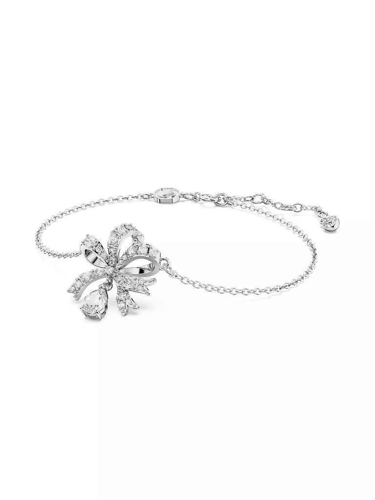 商品Swarovski|Volta Rhodium-Plated &amp; Cubic Zirconia Bracelet,价格¥978,第2张图片详细描述