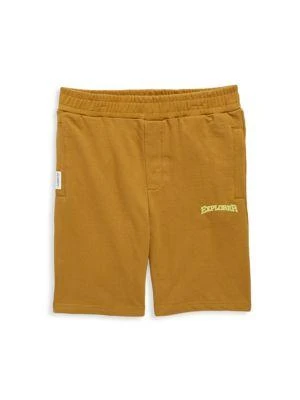 商品Eleven Paris|Boy’s Explorer Knit Jogger Shorts,价格¥72,第1张图片