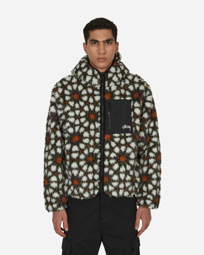 商品STUSSY|Pattern Sherpa Jacket White,价格¥1428,第1张图片