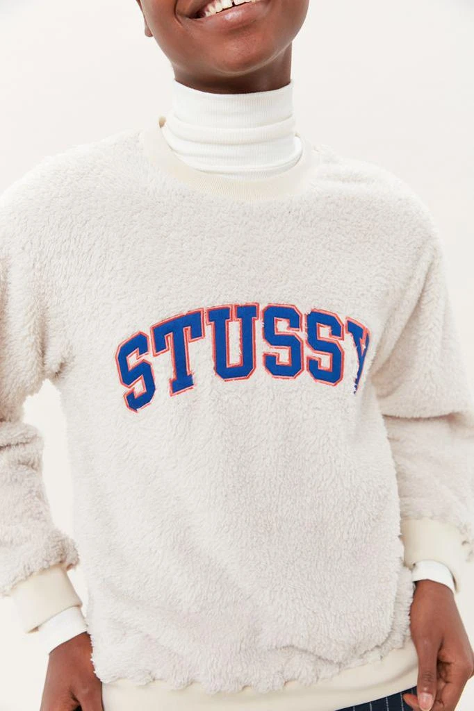 商品STUSSY|Stussy Pilar Sherpa Crew Neck 卫衣,价格¥453,第1张图片