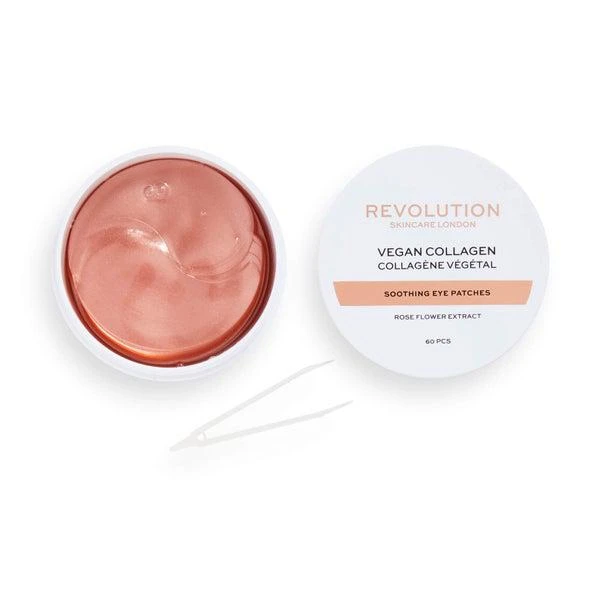 商品Revolution|Revolution Skincare Rose Gold Vegan Collagen Soothing Undereye Patches,价格¥163,第2张图片详细描述