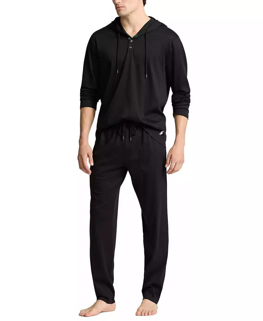商品Ralph Lauren|男士丝光棉睡帽衫,价格¥487,第3张图片详细描述