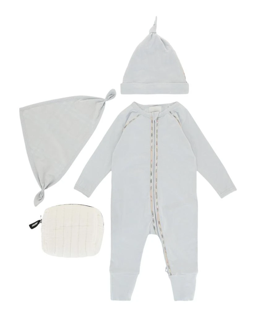 商品Burberry|Burberry Kids Three-Piece Cotton Set,价格¥669,第1张图片