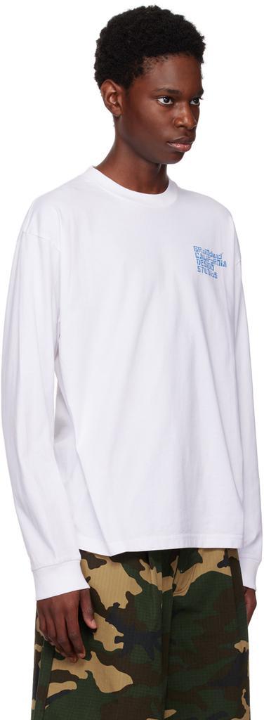 商品Brain Dead|White Permit Everything Long Sleeve T-Shirt,价格¥533,第4张图片详细描述