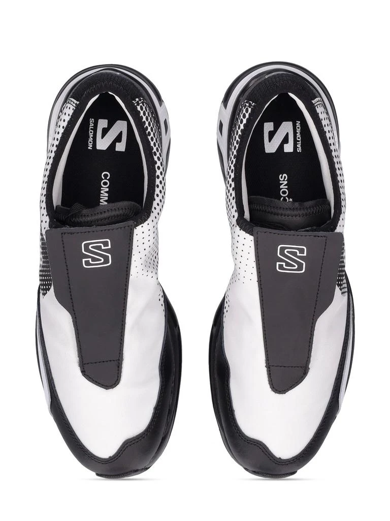 商品Comme des Garcons|Salomon Leather & Tech Low Sneakers,价格¥2679,第4张图片详细描述