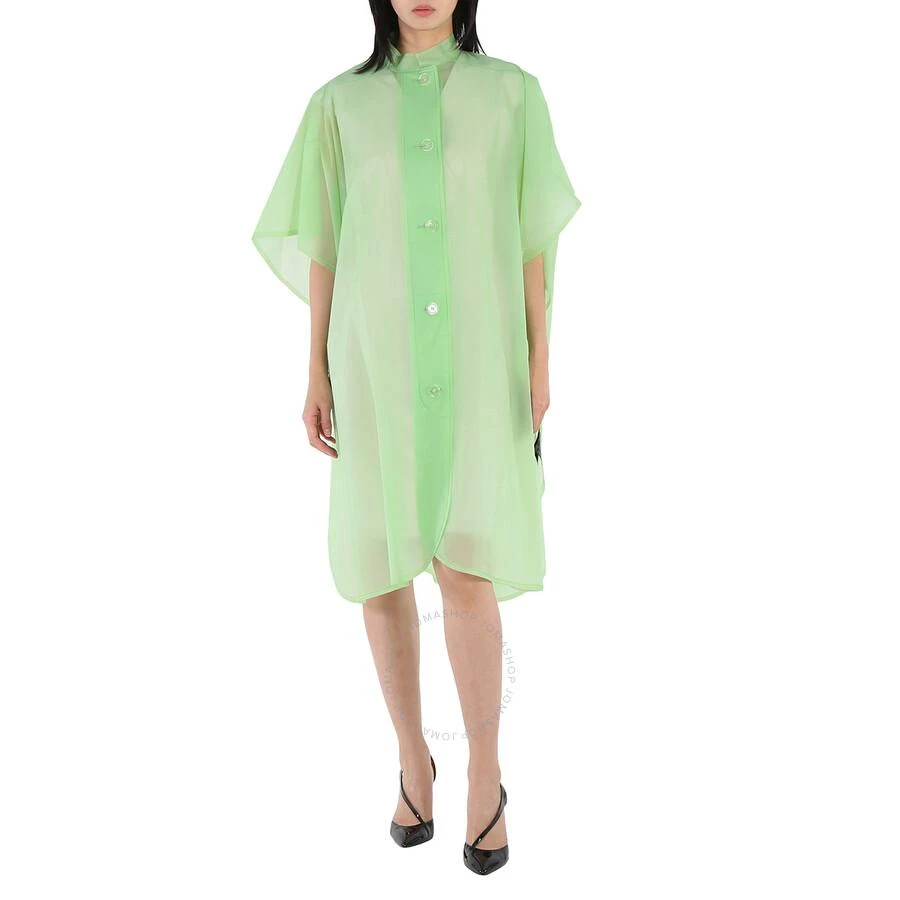 商品Burberry|Ladies Mint Green Soft-touch Plastic Poncho,价格¥977,第1张图片