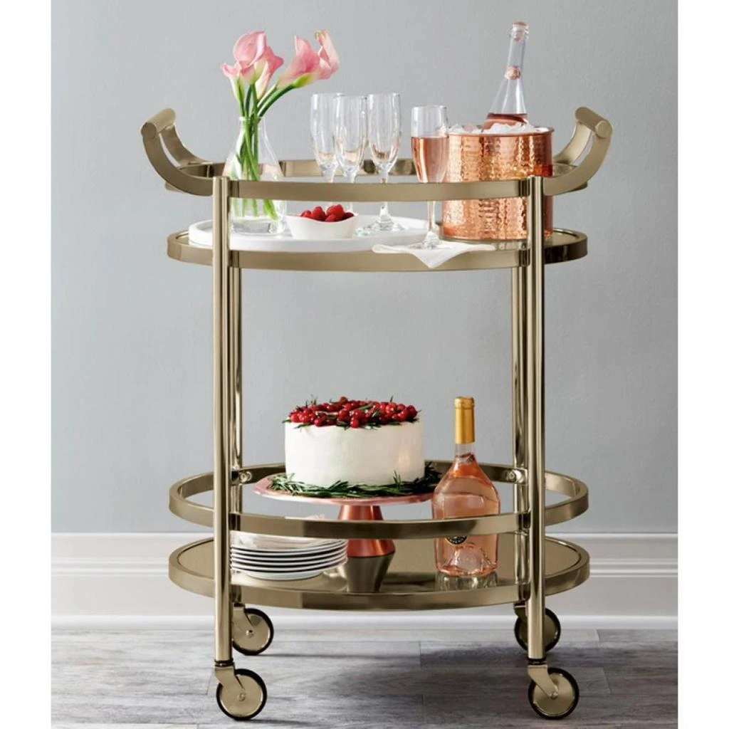 商品Simplie Fun|Lakelyn Serving Cart,价格¥3952,第1张图片