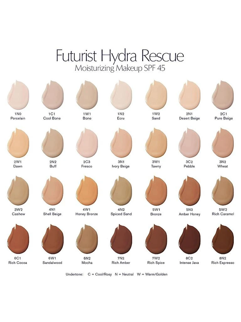 商品Estée Lauder|Futurist Hydra Rescue Moisturizing Foundation Broad Spectrum SPF 45,价格¥410,第3张图片详细描述