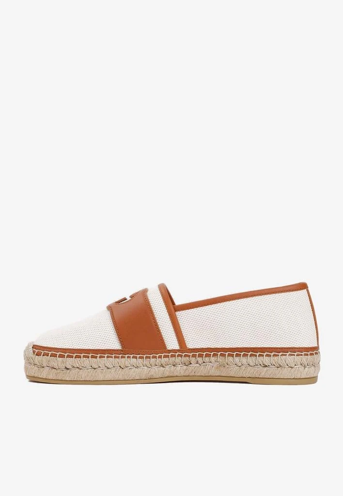 商品Gucci|Logo-Panel Canvas Espadrilles,价格¥3629,第2张图片详细描述