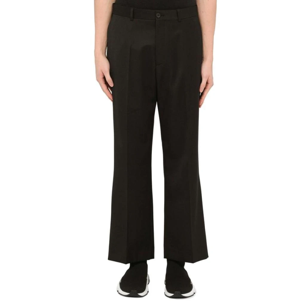 商品Balenciaga|Balenciaga Logo Wool Pants,价格¥4464,第2张图片详细描述