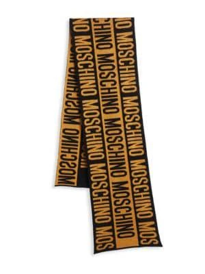 商品Moschino|​Cold Weather Logo Scarf,价格¥443,第2张图片详细描述