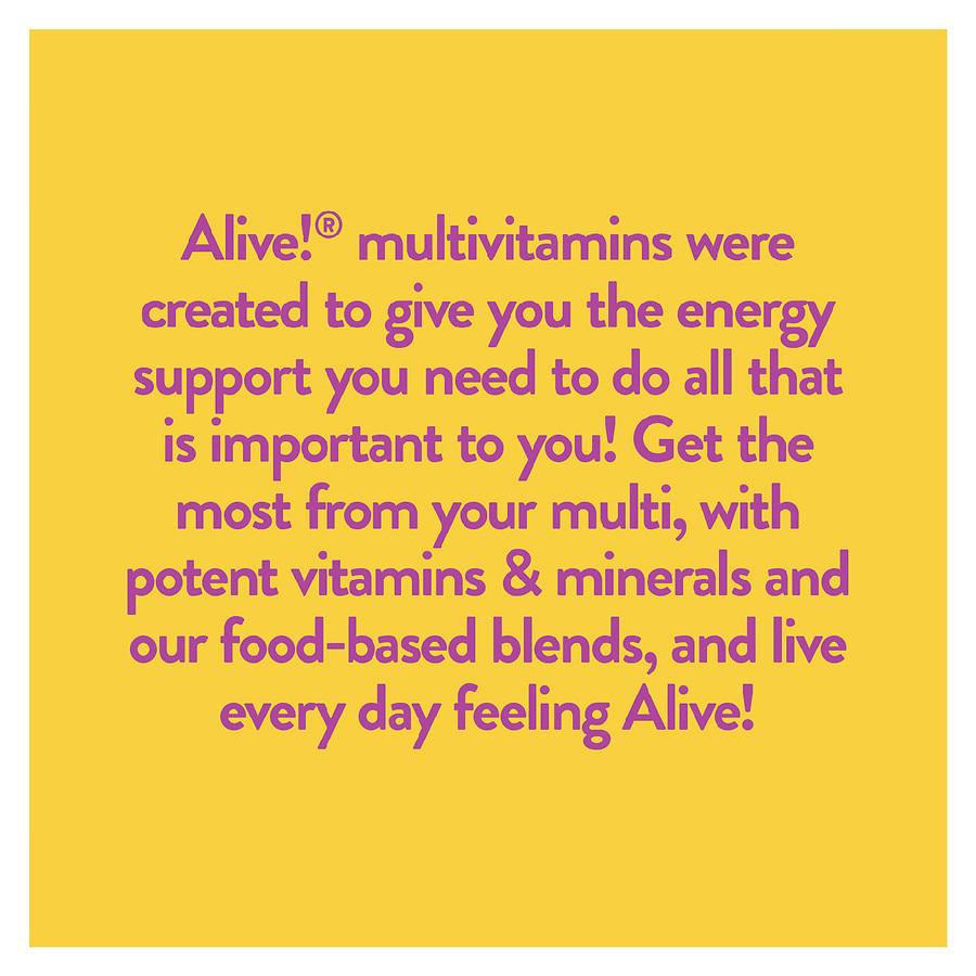 Alive! Women's Energy Multi-Vitamin Tablets商品第2张图片规格展示