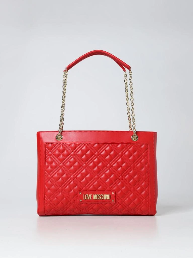 商品Love Moschino|Love Moschino bag in synthetic leather with logo,价格¥1590,第1张图片