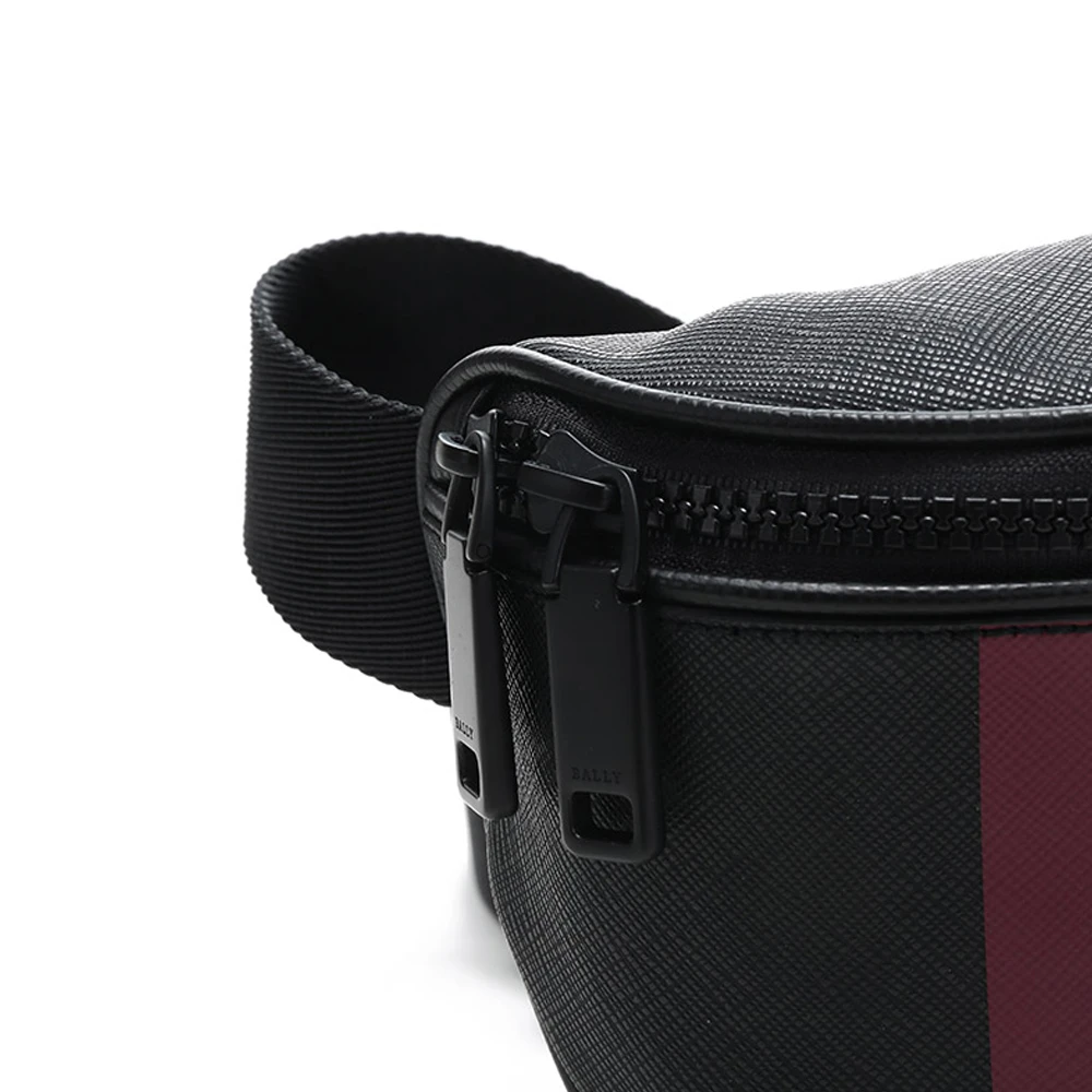 商品Bally|BALLY 巴利 男士黑色腰包 6230621,价格¥2278,第1张图片