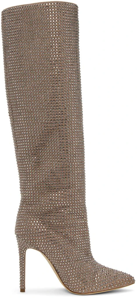 商品Paris Texas|Taupe Holly Tall Boots,价格¥4529,第1张图片